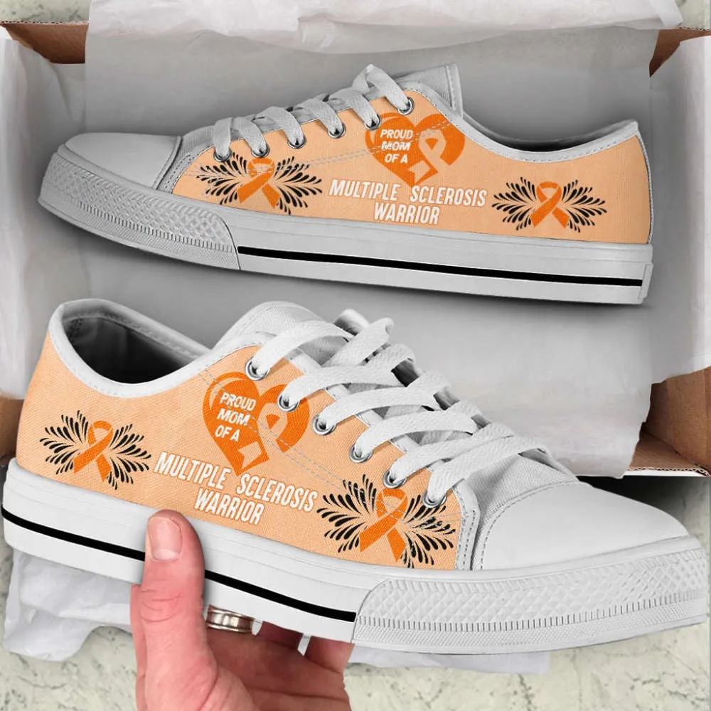 Multiple Sclerosis Shoes Warrior Low Top Shoes Canvas Shoes, Best Canvas Shoes, Low Top Sneaker