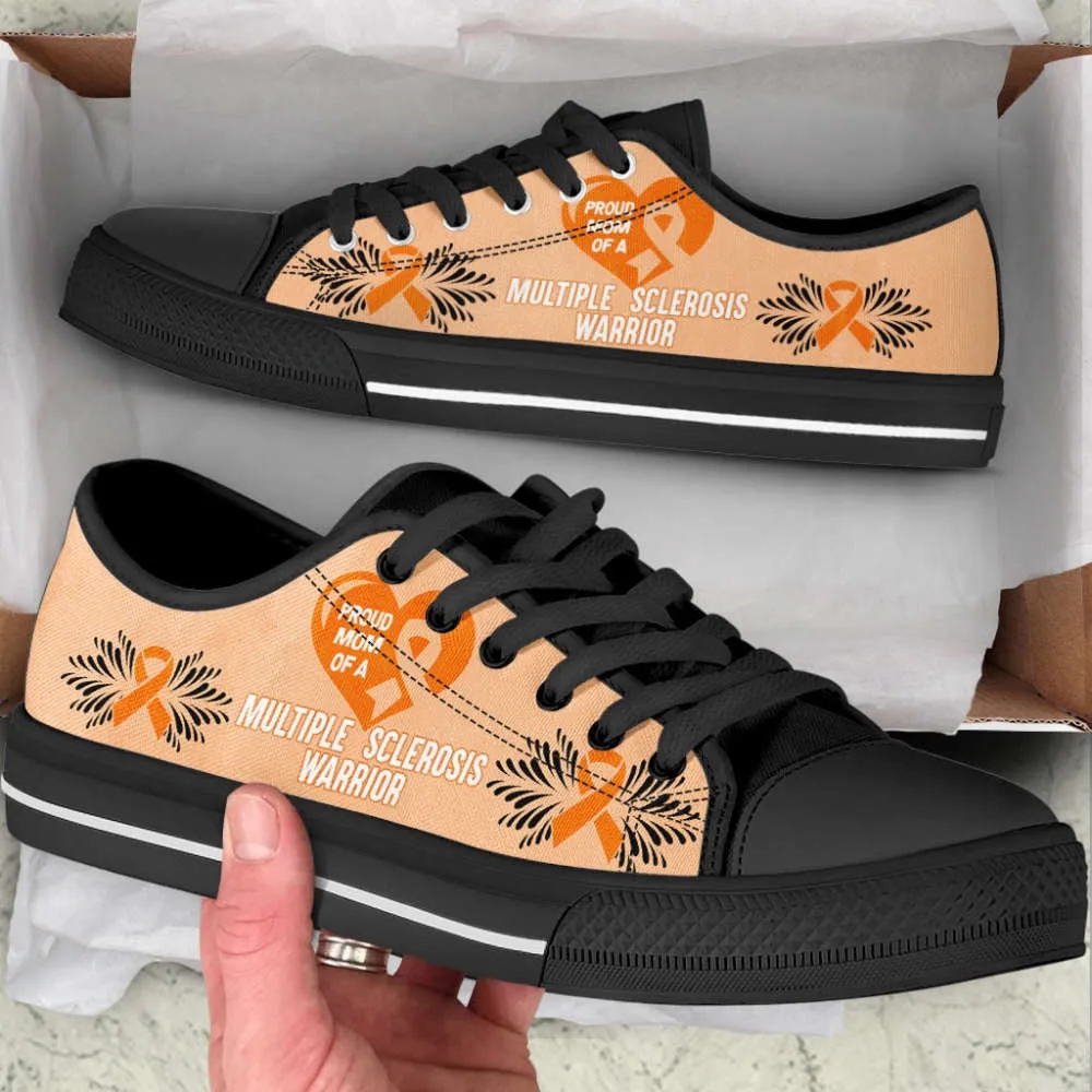 Multiple Sclerosis Shoes Warrior Low Top Shoes Canvas Shoes, Best Canvas Shoes, Low Top Sneaker