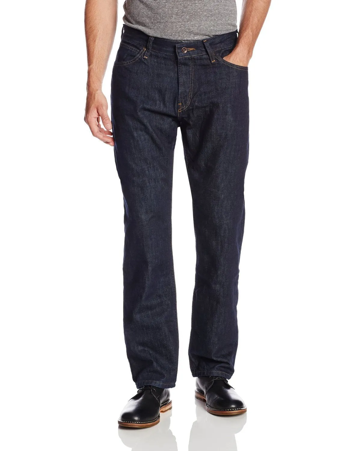 Nautica Men's Straight Dark Jean - Marine Rinse