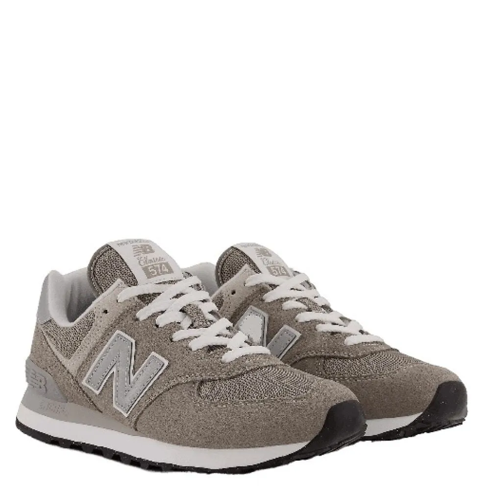 New Balance Men's 574v3 in Grey with White