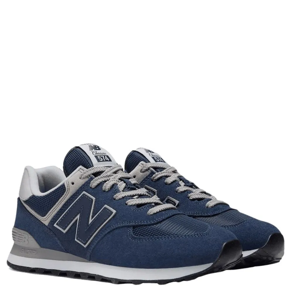 New Balance Men's 574v3 in Navy with White