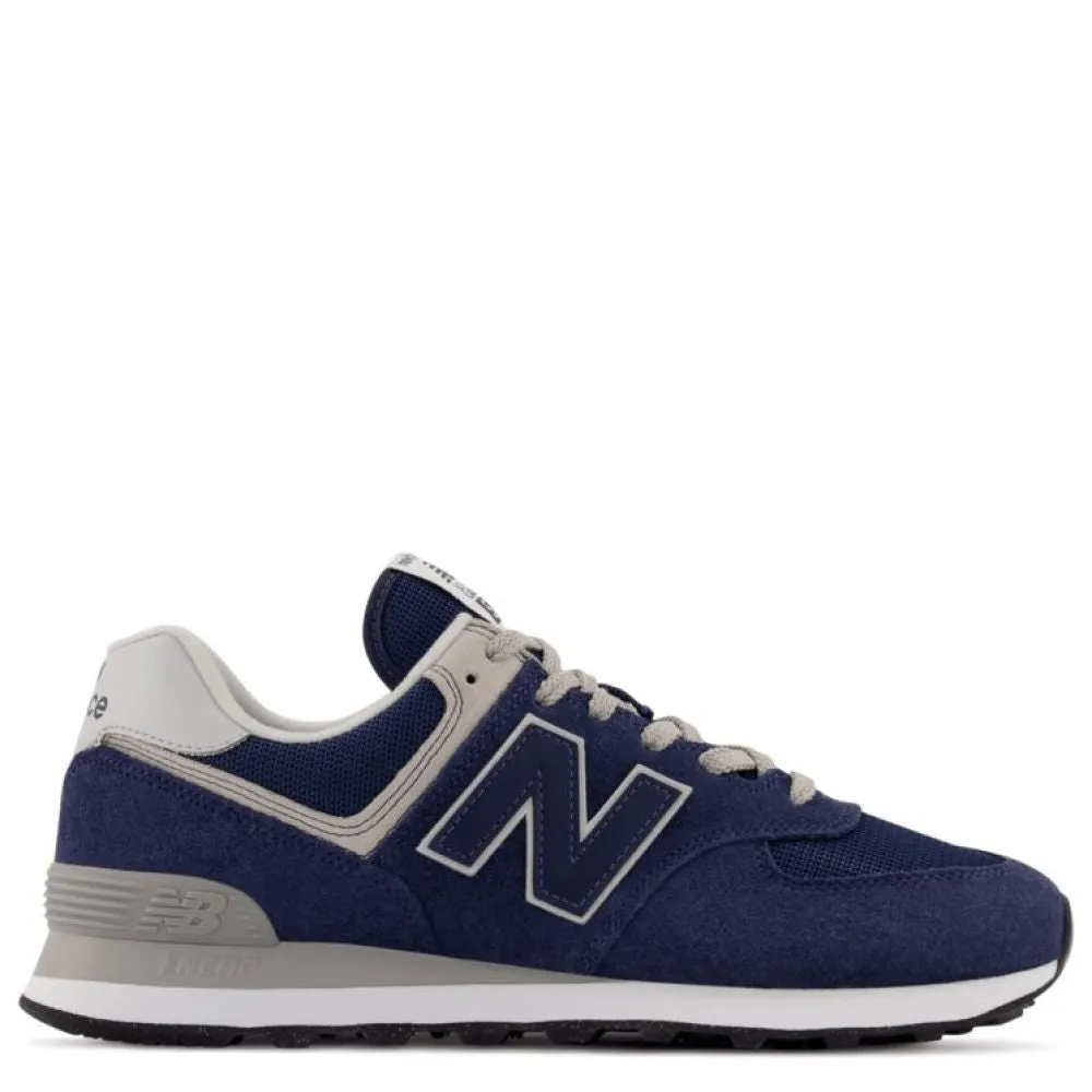 New Balance Men's 574v3 in Navy with White