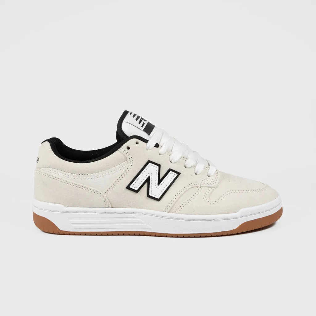 New Balance Numeric - 480 Shoes - Cream / White