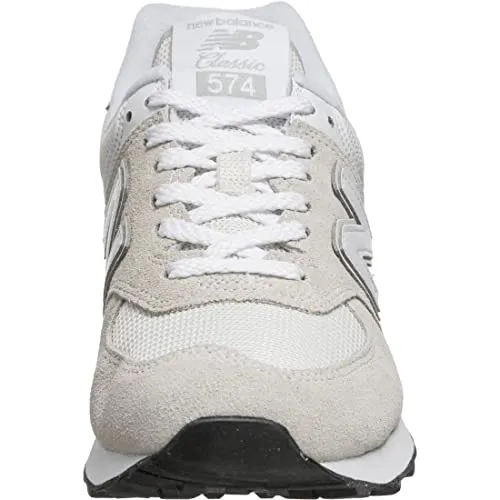 New Balance Women's 574 Core Sneaker, Nimbus Cloud/White, 6