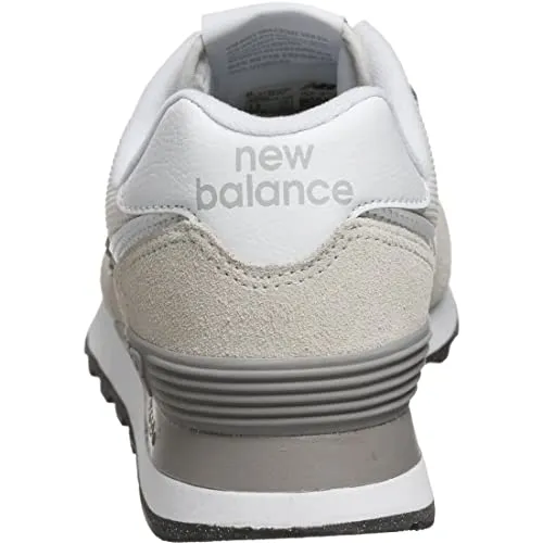 New Balance Women's 574 Core Sneaker, Nimbus Cloud/White, 6