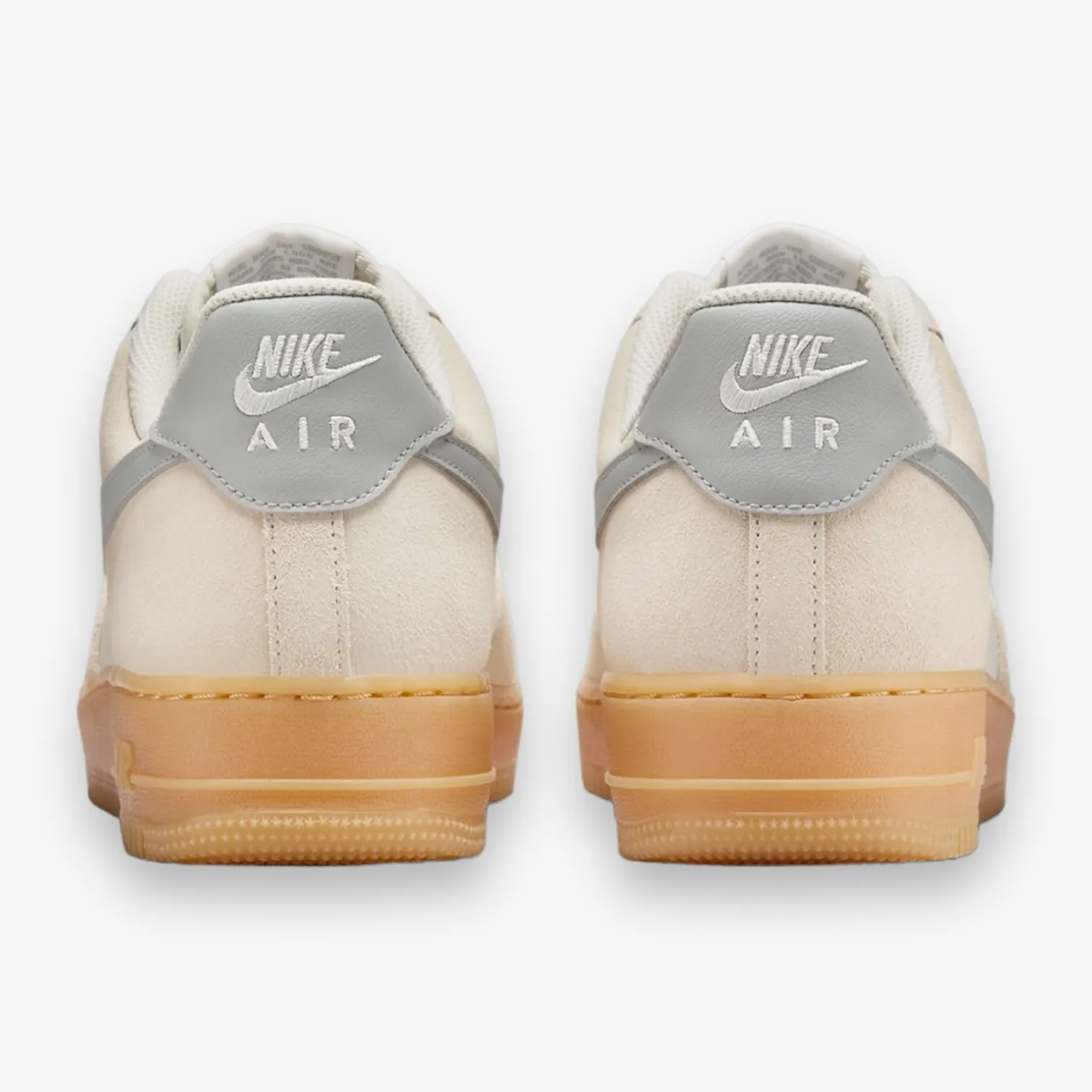 NIKE AIR FORCE 1 '07 LV8 PHANTOM/LT SMOKE GREY-GUM YELLOW FQ8714-002