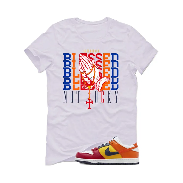 Nike Dunk Low CO.JP What The White T-Shirt (Blessed not lucky)| illcurrency