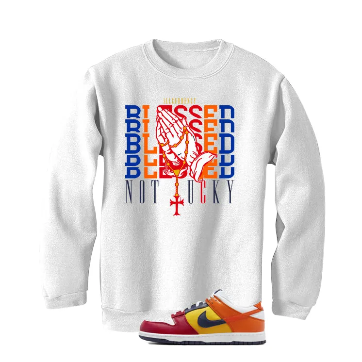 Nike Dunk Low CO.JP What The White T-Shirt (Blessed not lucky)| illcurrency