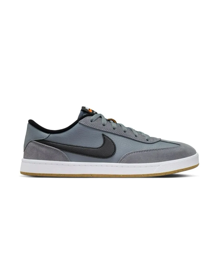 Nike SB FC Classic - Cool Grey / Black - White - Vivid Orange