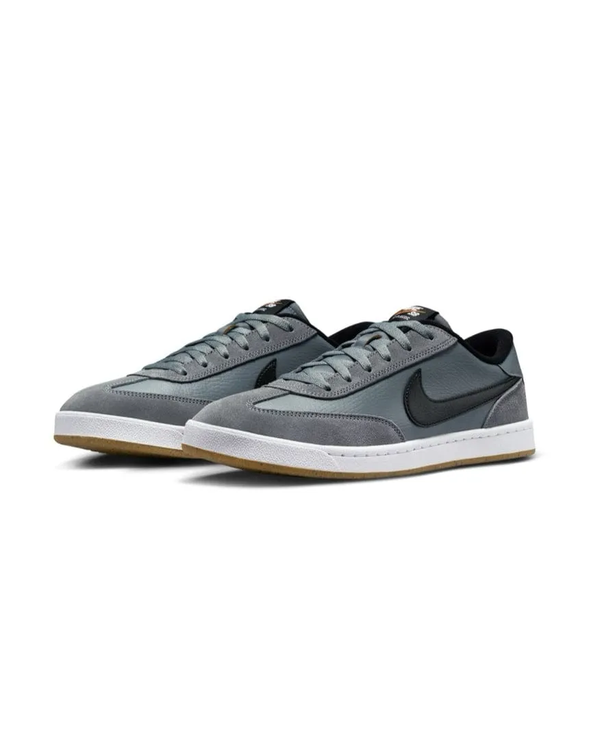 Nike SB FC Classic - Cool Grey / Black - White - Vivid Orange