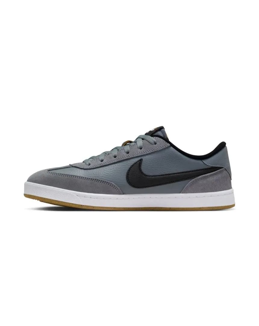 Nike SB FC Classic - Cool Grey / Black - White - Vivid Orange