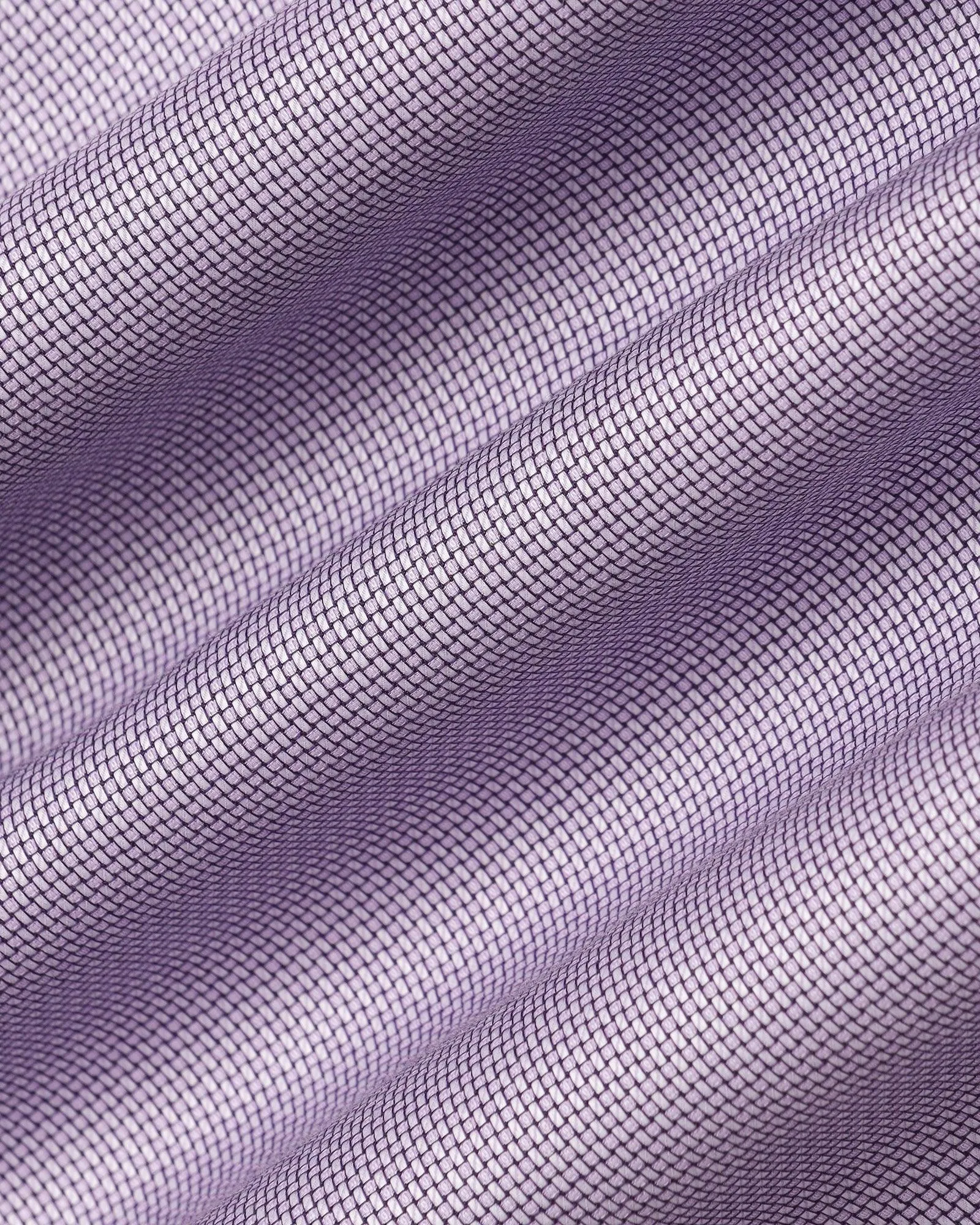 Non Iron Formal Purple Textured Shirt - Zaiden