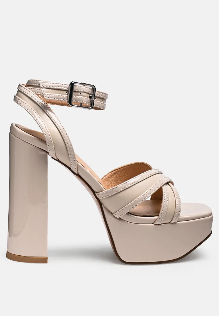 Nyle Platform High Heeled Sandals