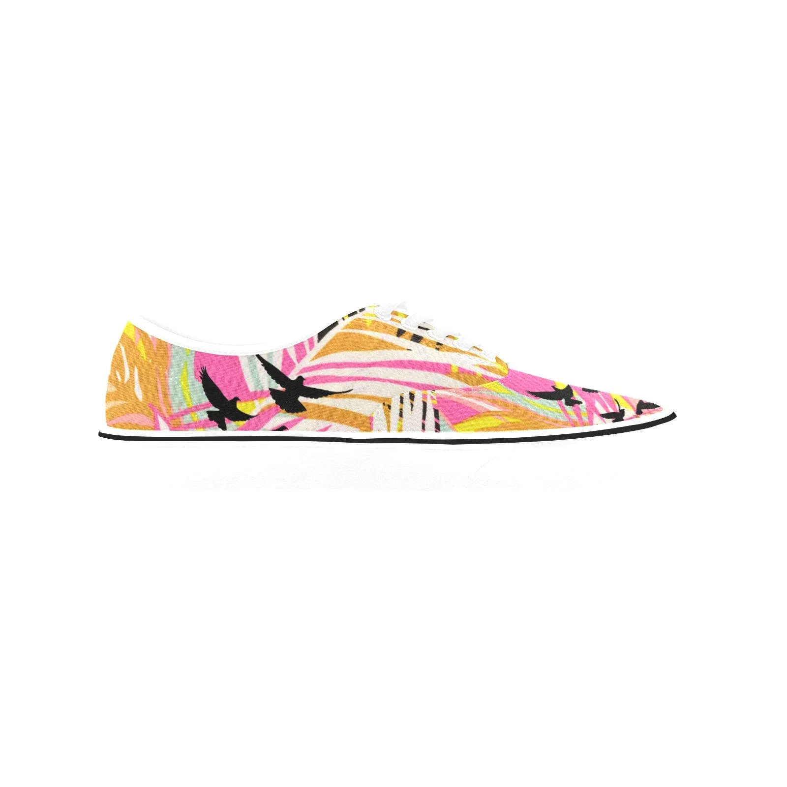 Palm Sunday, Women's Classic Canvas Low Top Sneakers