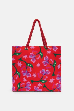 Peruvian Lily Canvas Tote