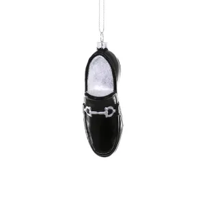 PRESALE: Black Loafer Ornament 4.25"