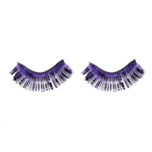 Purple Tinsel Eyelashes