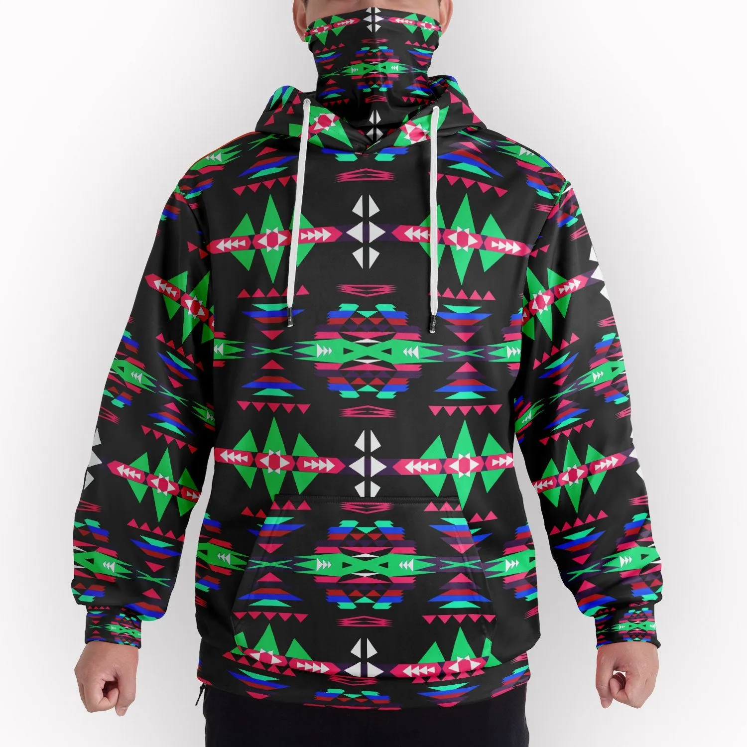 River Trail Journey Hoodie with Face Cover