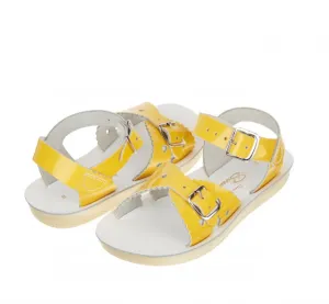 Salt Water Girls Sweetheart Shiny Yellow Sandals