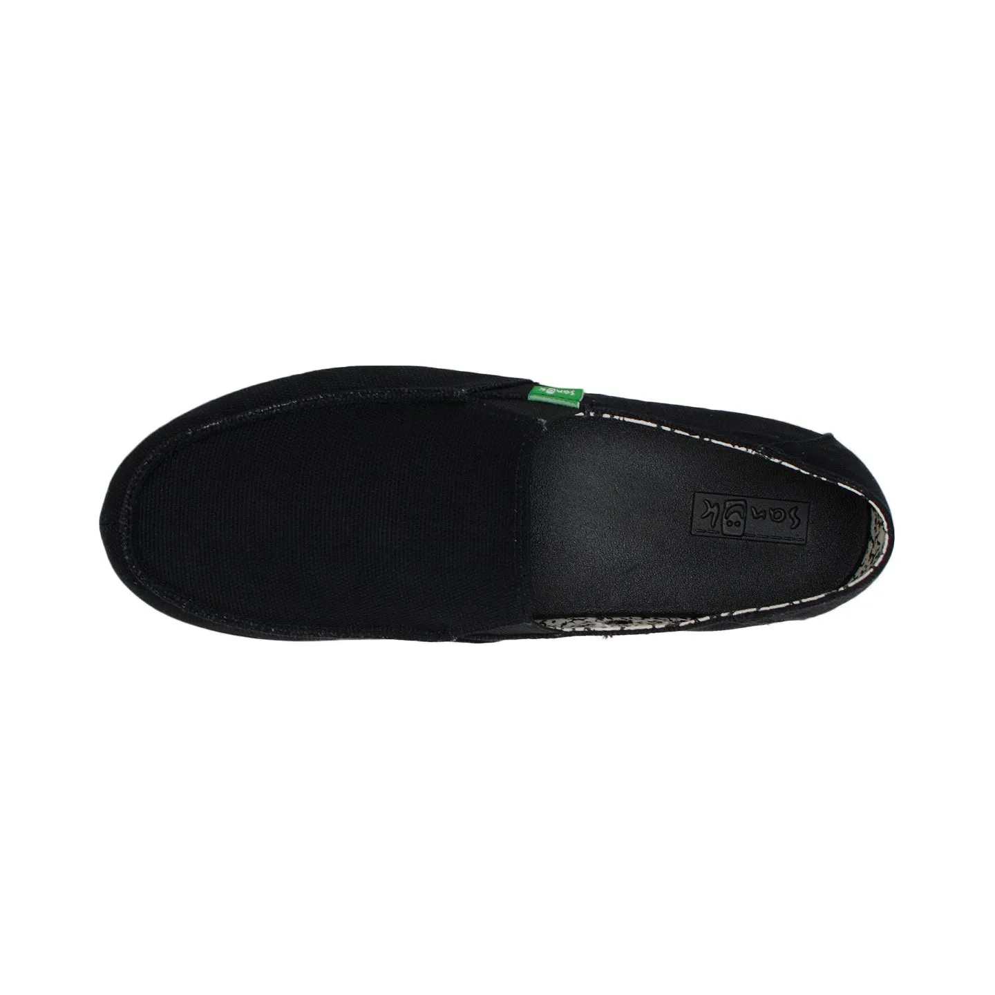 Sanuk Commodore Black Shoes - Men's