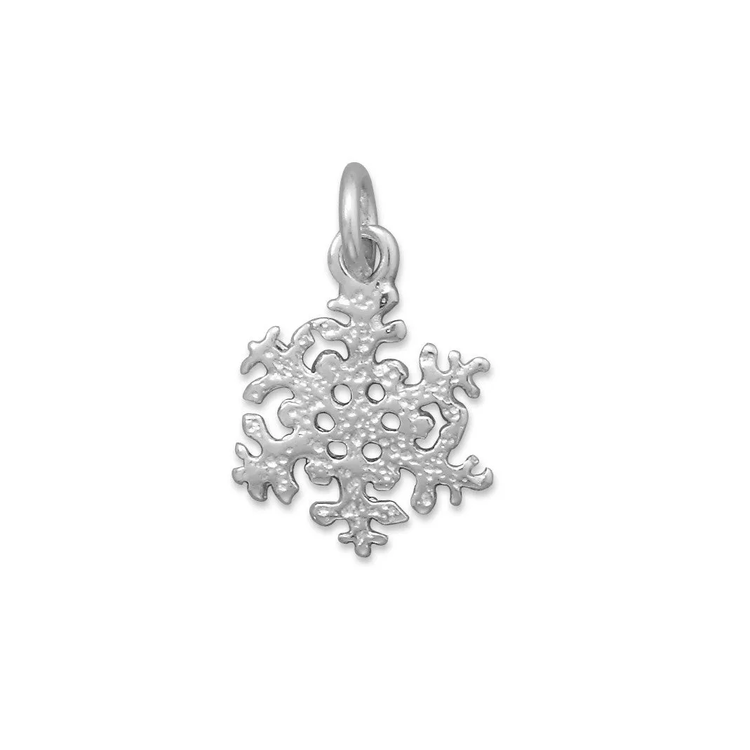 Shiny Snowflake Charm