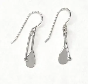 Small Looped SUP Paddle Board Dangle Earrings