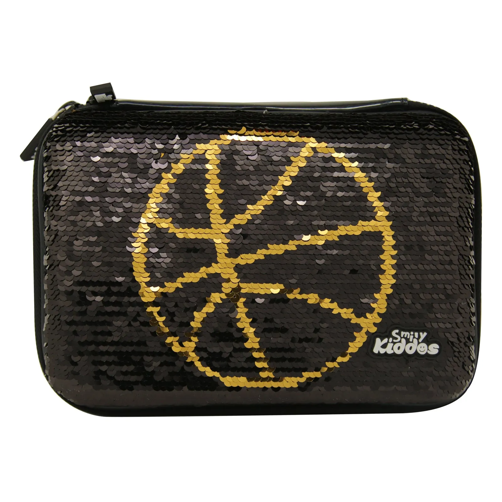 Smily Kiddos Bling Basket Ball Pencil Case Black