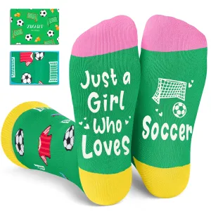 Soccer Gifts For Women Teen Girls - Soccer Team Coach Player Lover Gifts, Soccer Mom Fan Gifts, Soccer Socks