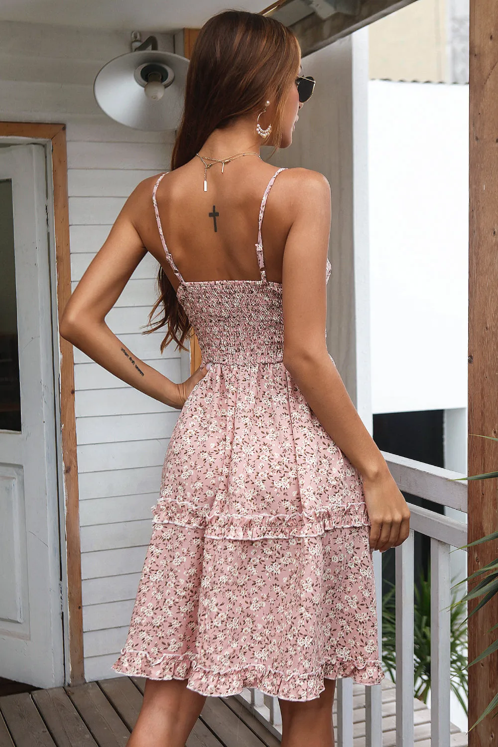 Spring Fling Ditsy Floral Dress