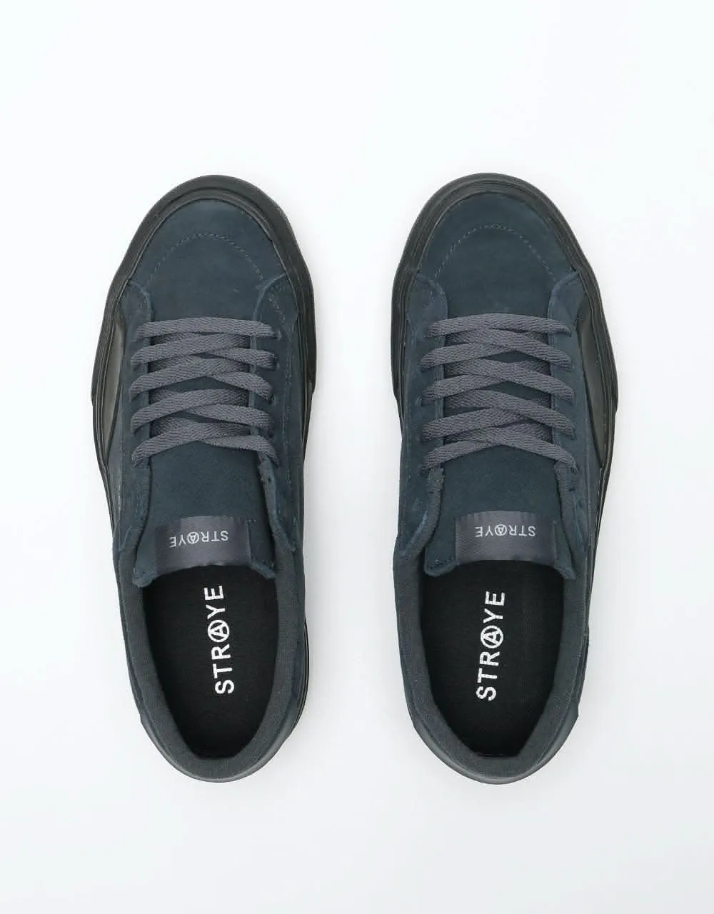 Straye Logan Skate Shoes - Carbon Suede