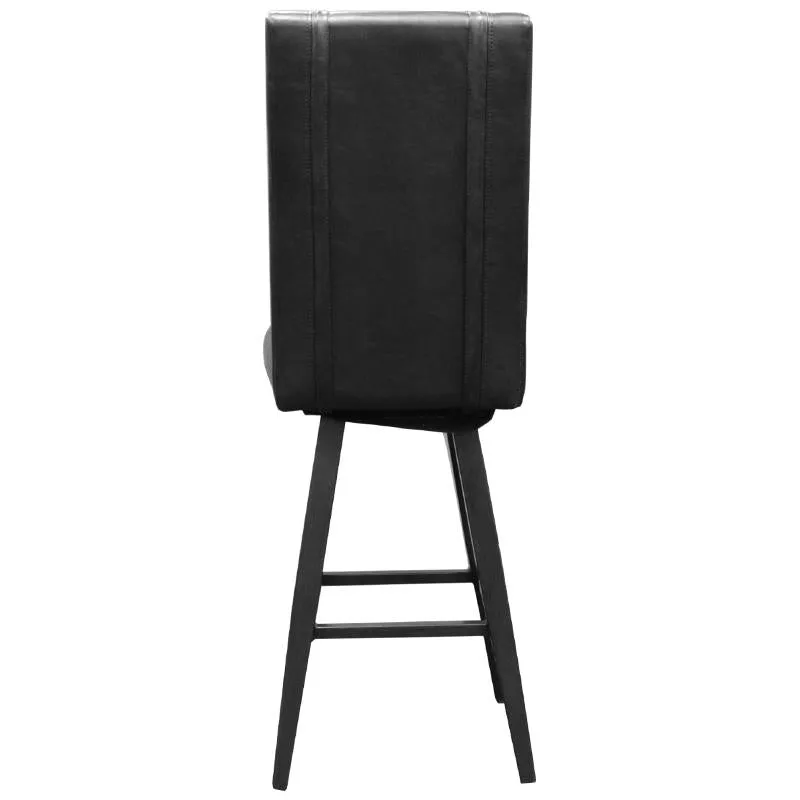 Swivel Bar Stool 2000 with Football Quarterback Throw Logo Panel