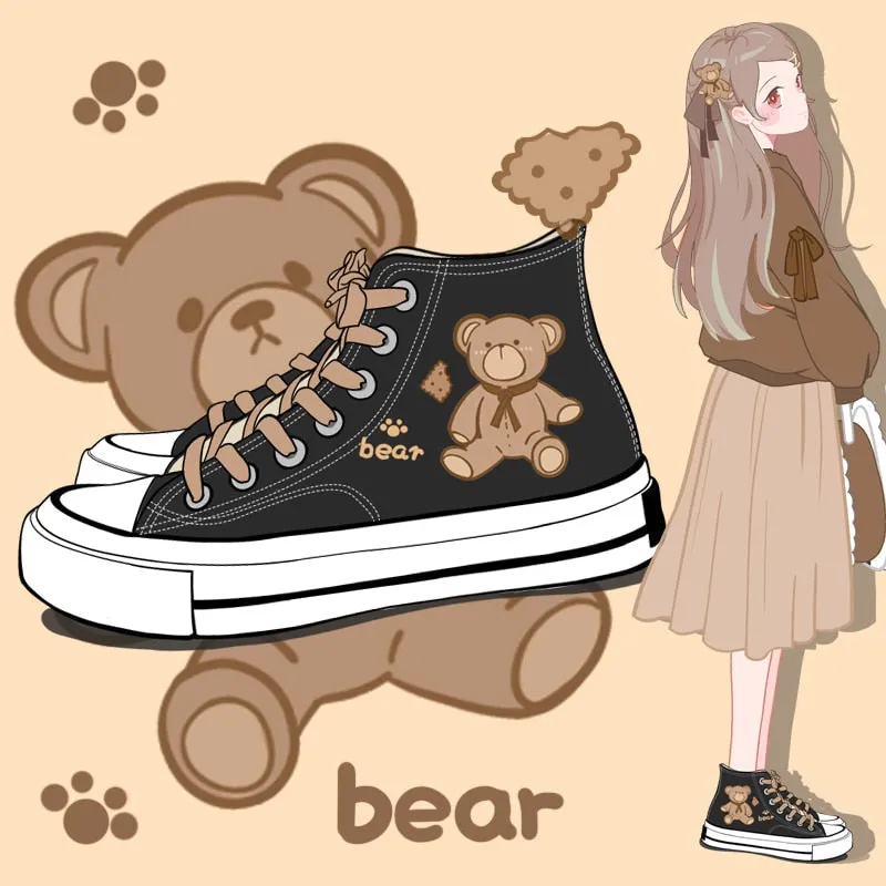 Teddy Bear Hi Tops