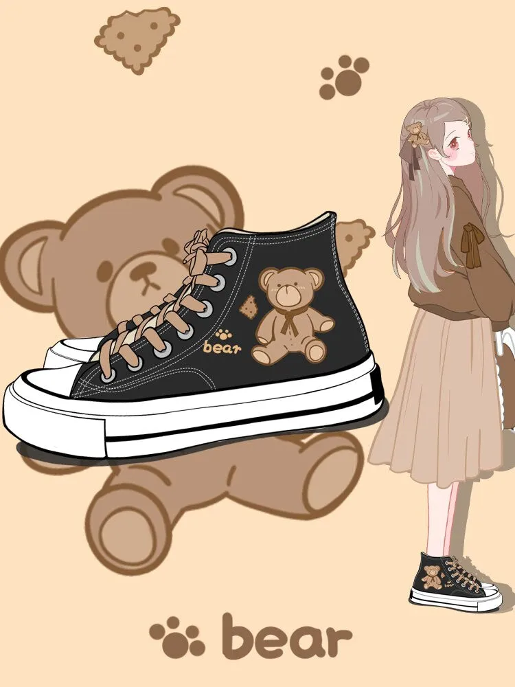 Teddy Bear Hi Tops