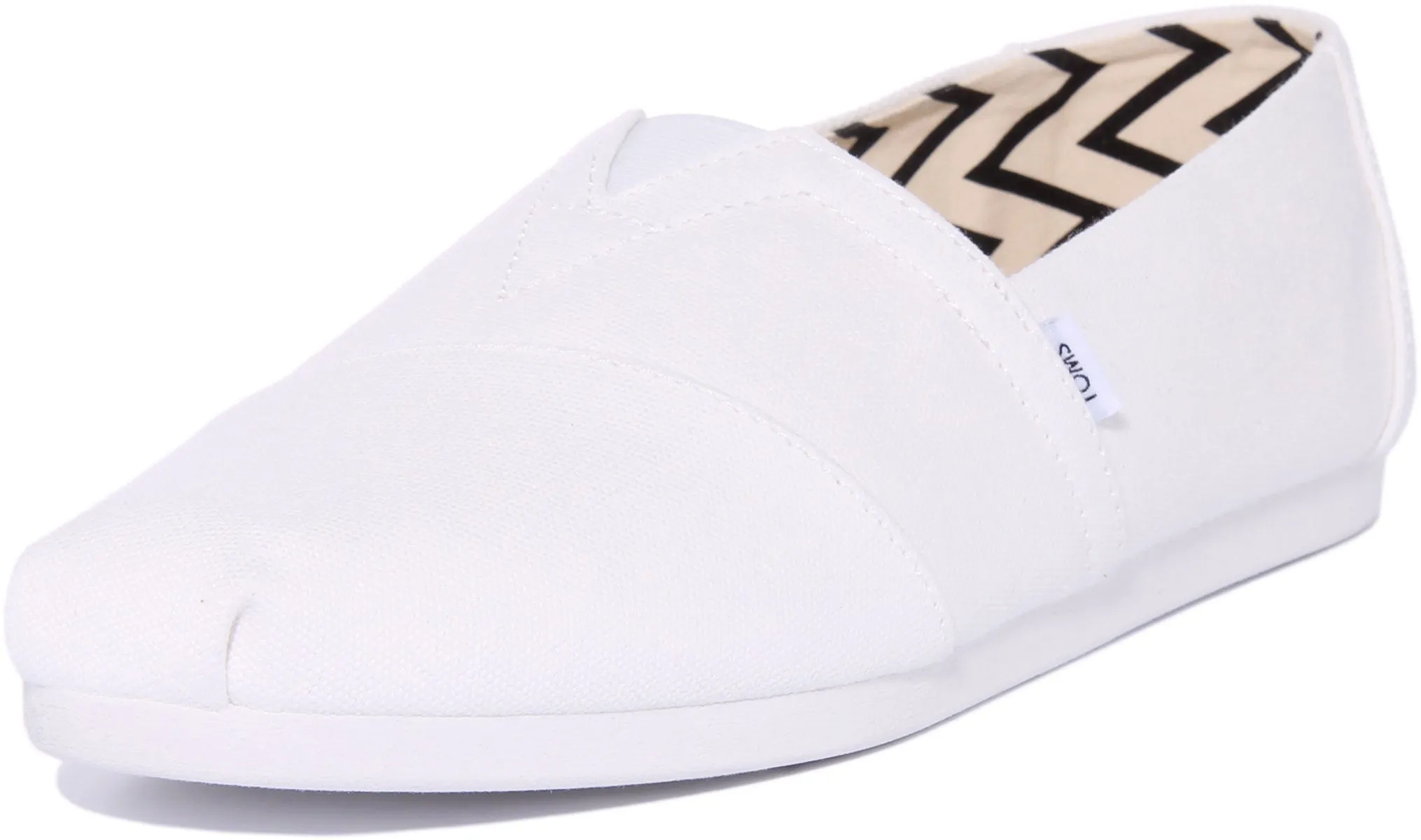 Toms Alpargata In White For Men