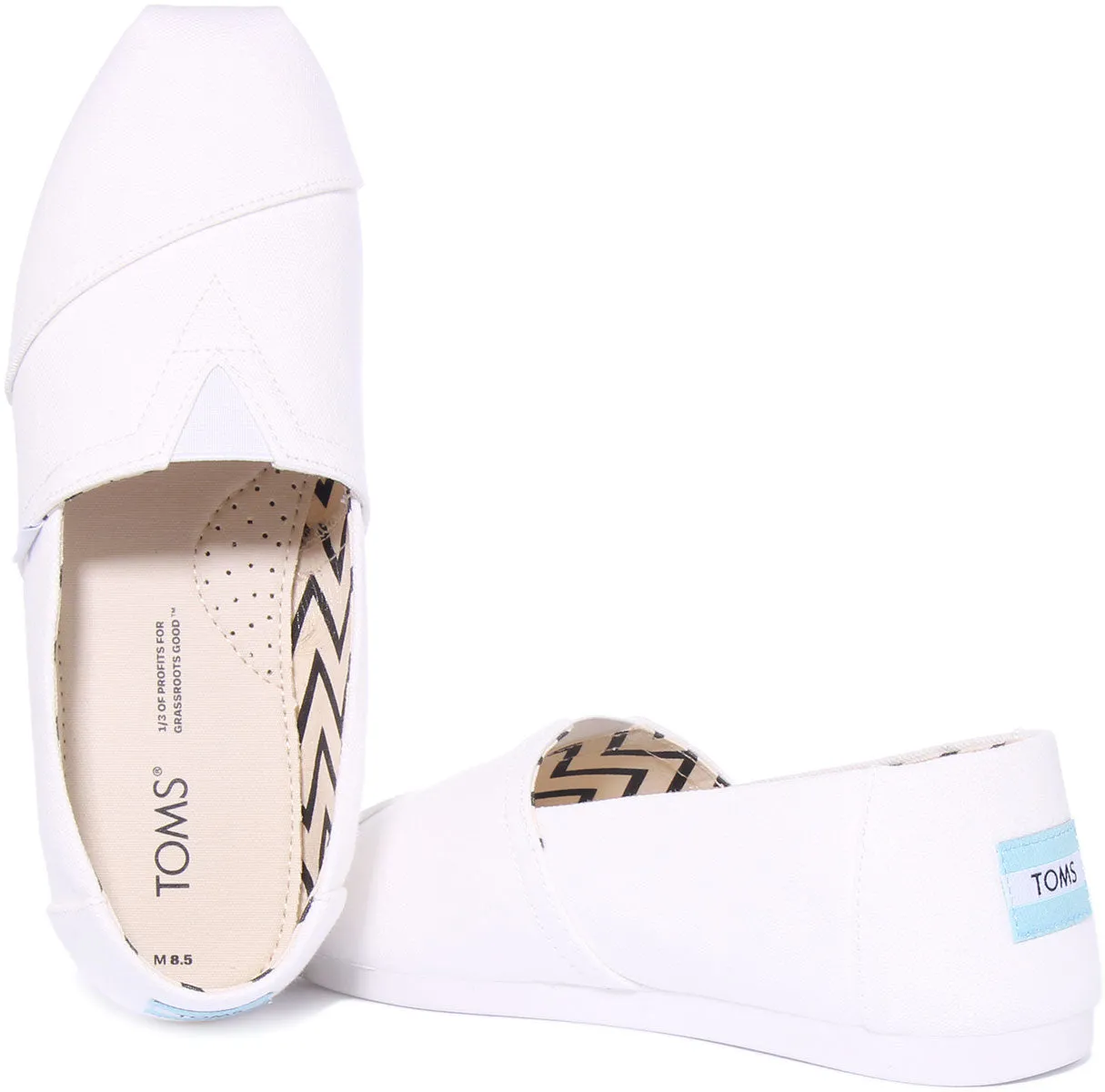 Toms Alpargata In White For Men