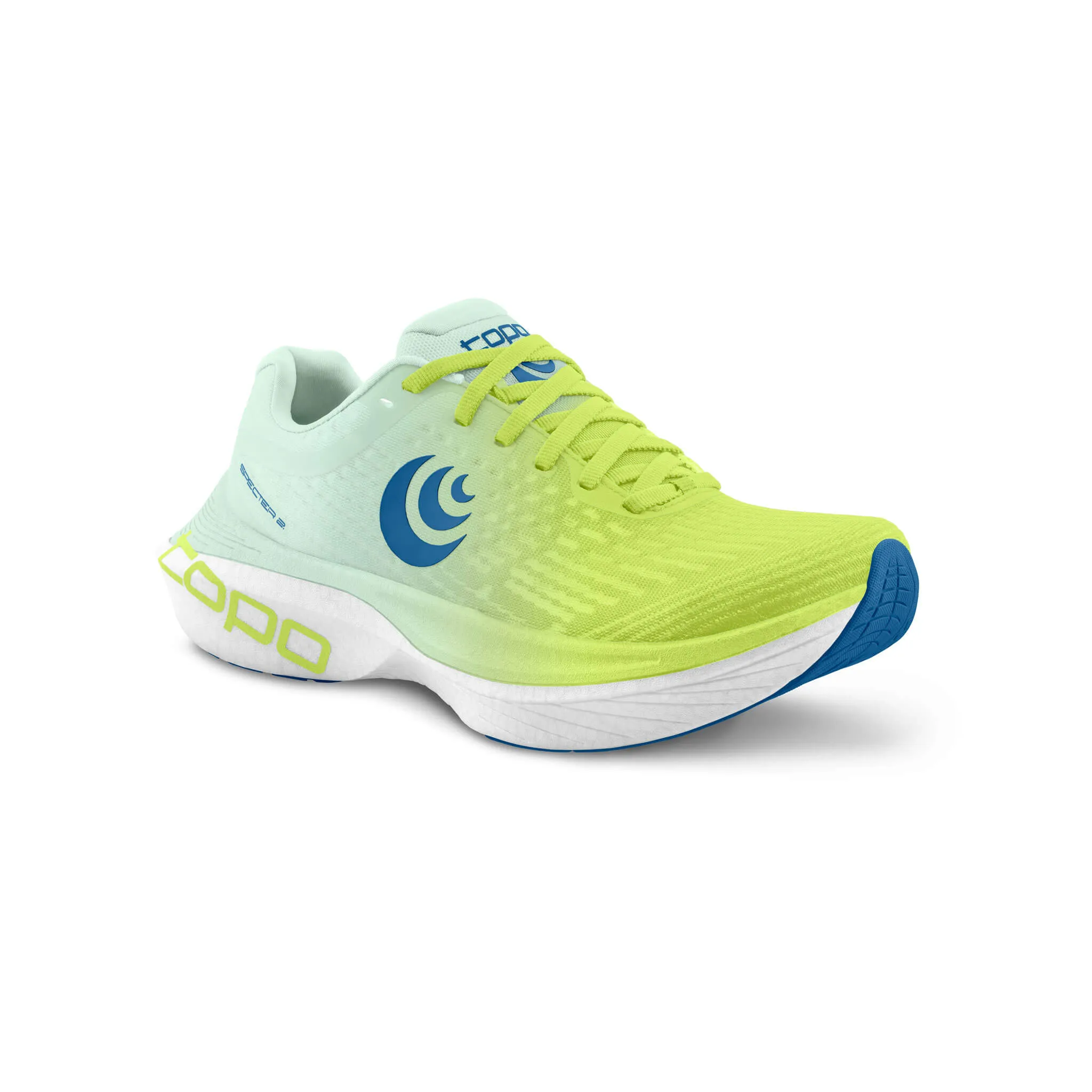 Topo Athletic | Men's Specter 2 Running Shoes - Green/Blue