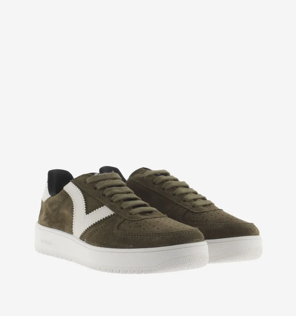 VICTORIA MADRID - split leather trainers