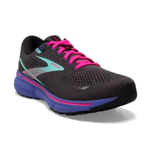 Women's Brooks Ghost 15 1203801B079 Color: Black/Blue/Aruba