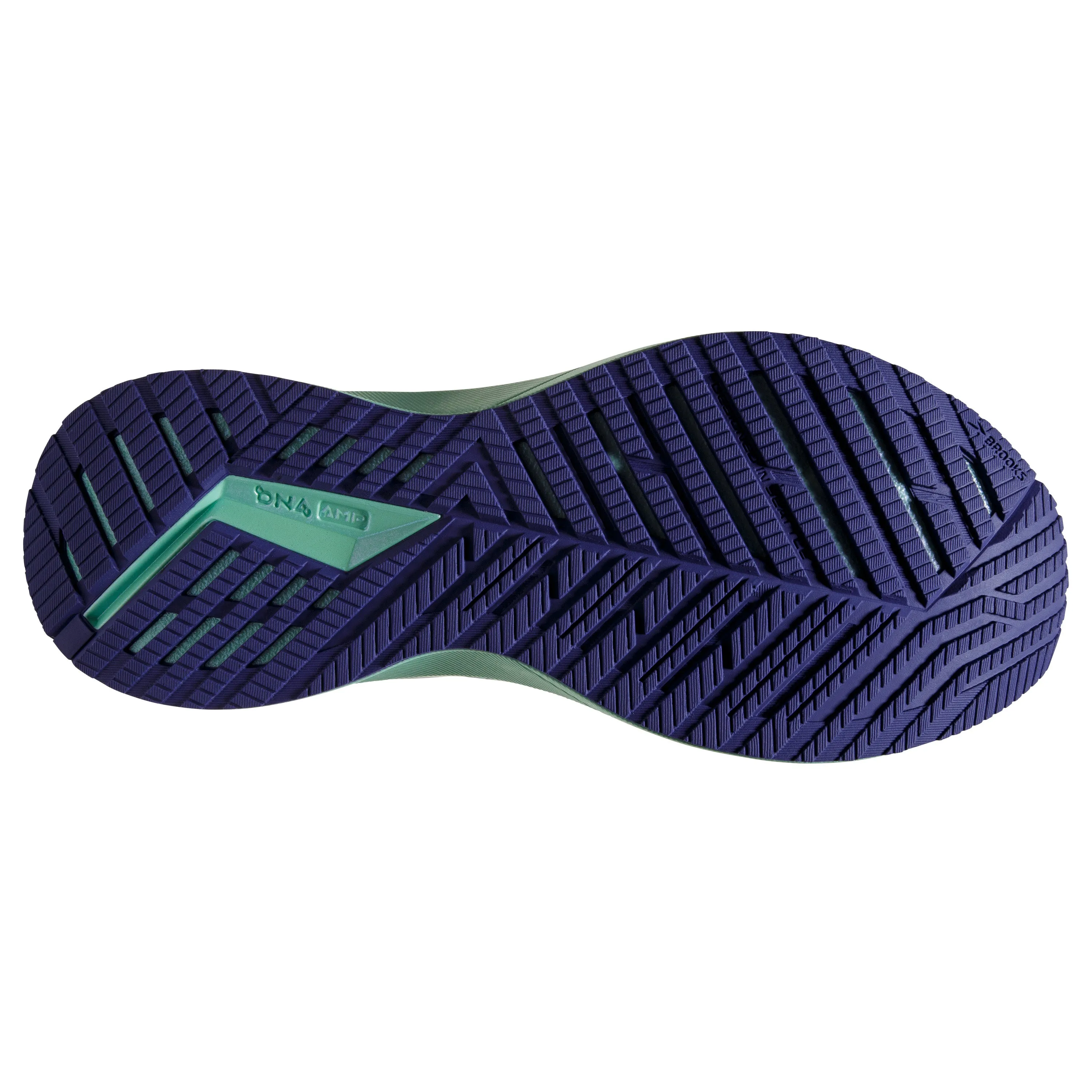 Women's Brooks Levitate 5 Color: White/Navy Blue/Yucca