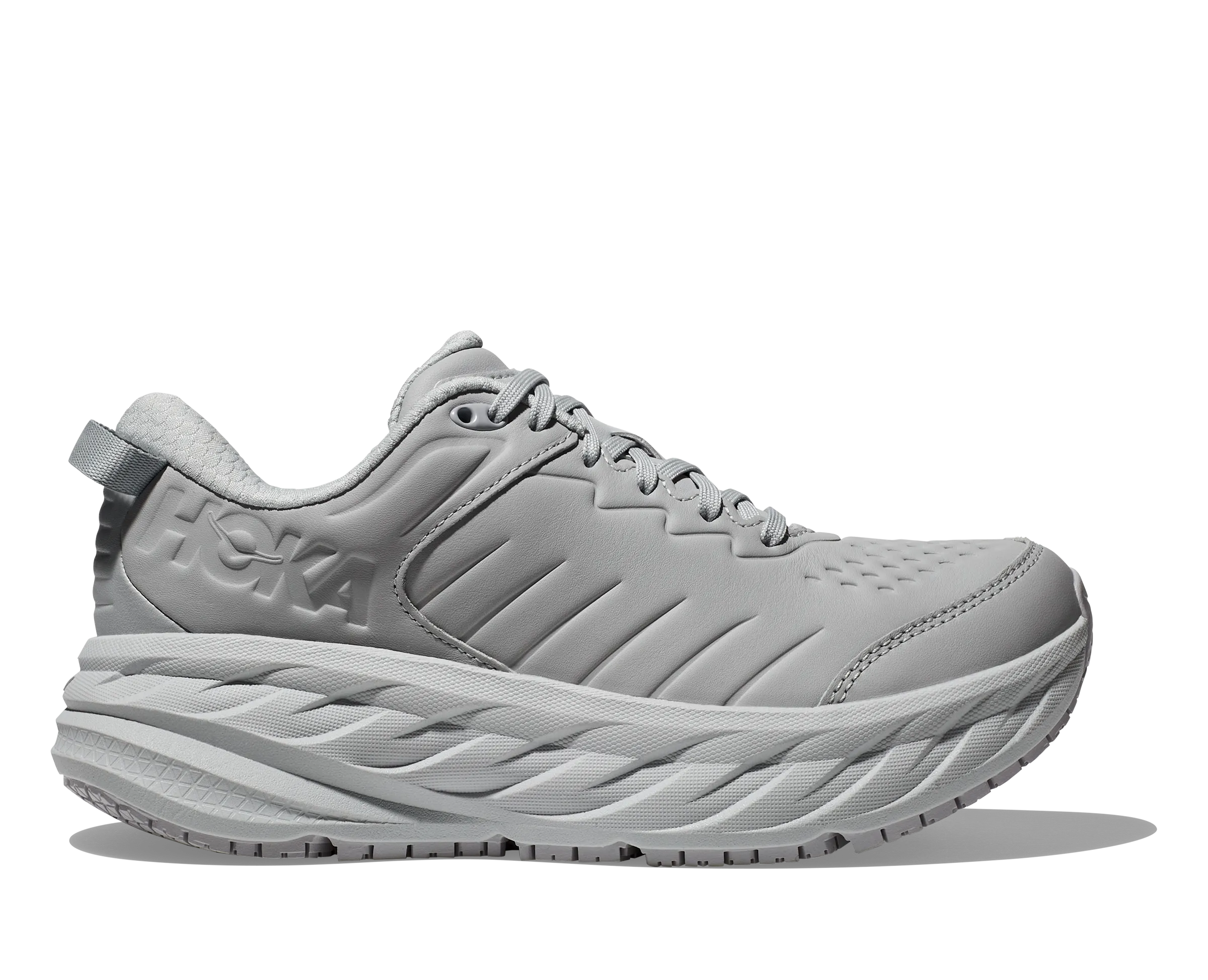 Women's Hoka  Bondi SR Color: Harbor Mist / Lunar Rock