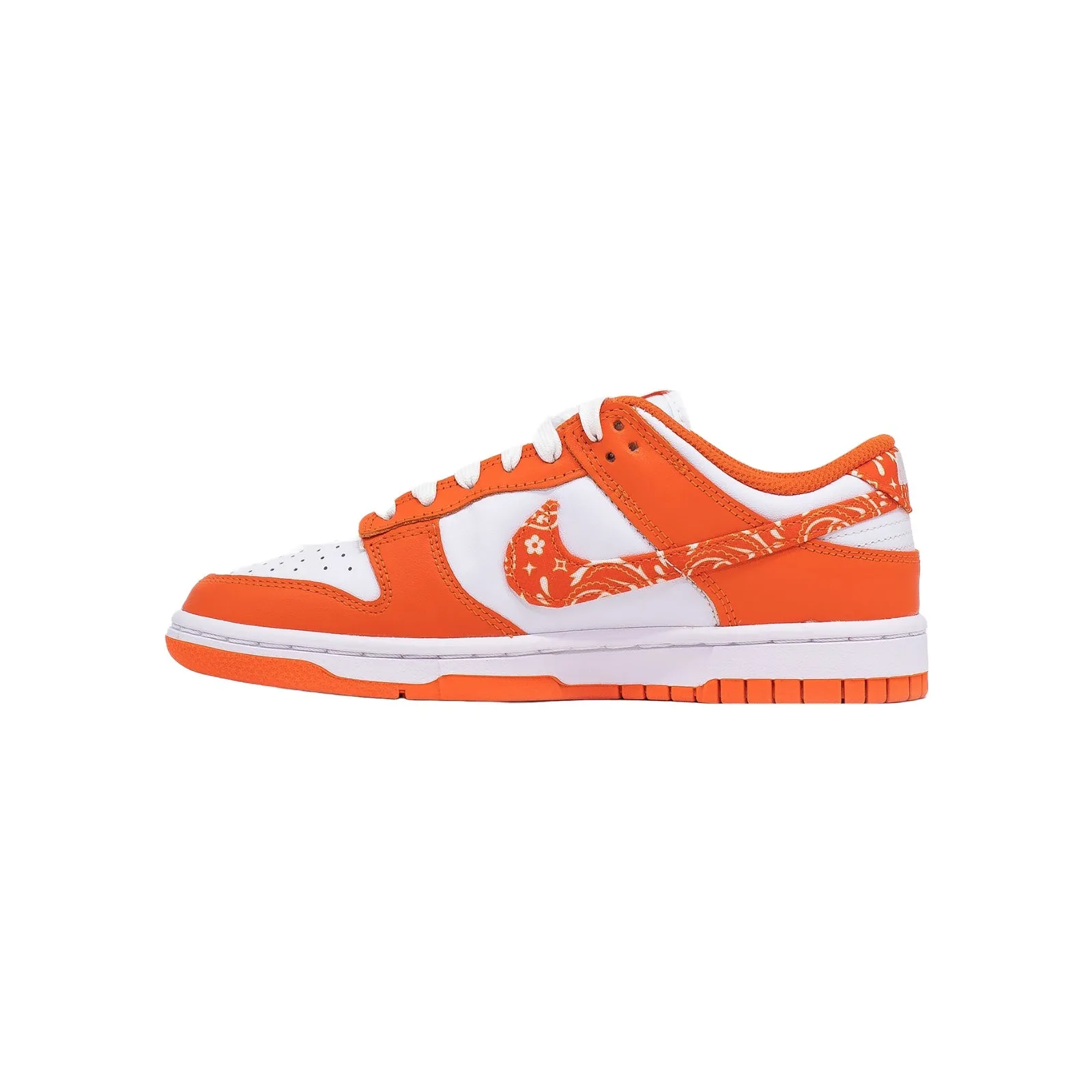 Women's Nike Dunk Low, Orange Paisley