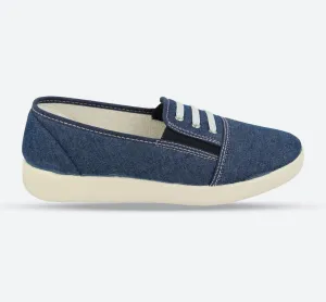 Womens Wide Fit DB Coup Canvas